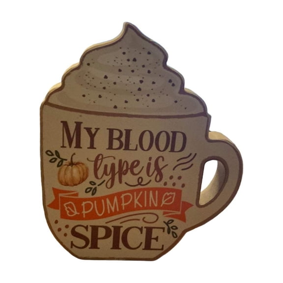 Ashland Fall Pumpkin Spice Mug Table Decor 7x6in