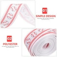 thumbnail image 3 of BEADCEST Decorativa De Béisbol Roja Para Envolver Regalos Con Y Uso Creativo En Manualidades, 3 of 8