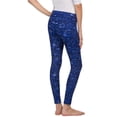 thumbnail image 2 of 32 Degrees Women's Active Yoga Legging Pant (Blue Gentle Wave, Small), 2 of 3