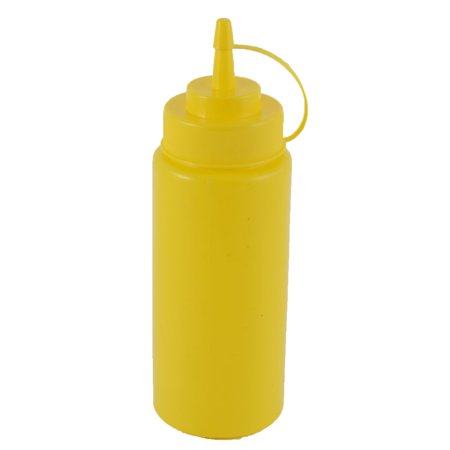 - Kitchen Plastic Sauce Oil Vinegar Jam Cream Squeeze Bottle Cruet 450ml