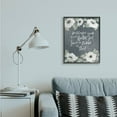 thumbnail image 2 of Stupell Industries Born For Such A Time As This Spiritual Floral Proverb Framed Wall Art Design by House Fenway, 24" x 30", Black Framed, 2 of 8