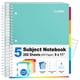 thumbnail image 1 of Sunee Cuaderno De 5 Materias Con Rayas Universitarias, 300 Páginas, Cuaderno Con Forro En Espiral De 8,2 "X 10,8" Con 5 Divisores De Colores De Bolsillo, Cuadernos De Papel Perforado Con 3 Orificios,, 1 of 5