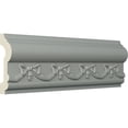 thumbnail image 2 of Ekena Millwork 3 1/8"H x 1"P x 94 1/2"L (2 1/2" Repeat) Federal Chair Rail (12-Pack), 2 of 6