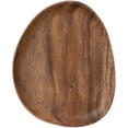 thumbnail image 4 of Oval Wooden Tray Dinner Plates Kitchen Tableware for Party Snacks Dried Fruits, 4 of 9