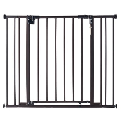 safety 1st vintage grey wood gate