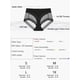 thumbnail image 5 of INSPIRAR CHIC Ropa interior de mujer de talla grande con corte láser, malla suave, cintura alta, color negro, elástica, 5 of 6