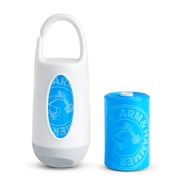Arm and Hammer Change & Toss Diaper Bag Dispenser and 24 Count Bags, Blue