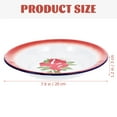 thumbnail image 2 of Hytrove Barbecue Serving Dish Enamel Assorted Color 3Pcs 7.9In, 2 of 8
