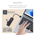 thumbnail image 4 of Hub USB StarTech.com USB 3.0 de 4 puertos (5 Gbps) para Windows y Mac, 4 of 7