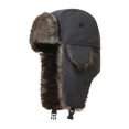 thumbnail image 4 of Windproof Waterproof Trapper Hat with Ear Flaps Ã¢ÂÂ Warm Winter Hat for Men and Women, Unisex Cold Weather Ski Snow Hat, 4 of 4