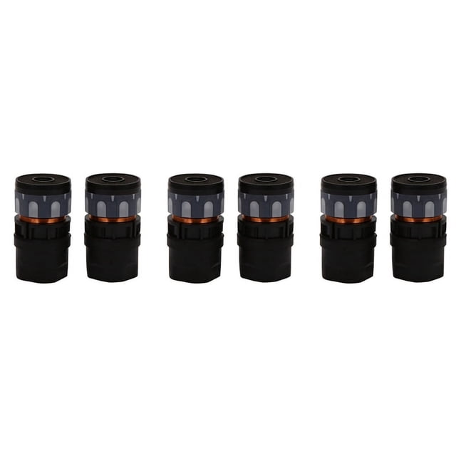 N-813 6 Pcs Microphone Dynamique Capsule de Micro Universel Remplacement Réparation