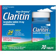 Allergy Relief 24 Hour Non-Drowsy Loratadine Tablets - 70ct