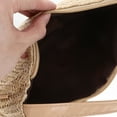 thumbnail image 2 of Moda Crossbody Bolso Solid Color Straw Woven Bolso elegante Bolso de hombro, 2 of 5