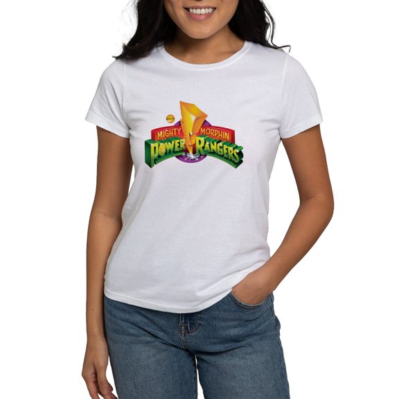 CafePress - Classic Power Rangers Logo Women's Value T Shirt - Women's Classic T-Shirt
