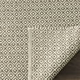 thumbnail image 4 of SAFAVIEH Montauk Audra Geometric Cotton Area Rug, Ivory/Grey, 5' x 7', 4 of 6