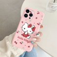 thumbnail image 1 of Cartoon Phone Case for For Apple iphone 15 Pro Max 15 Plus Girls Anti-drop Cinnamoroll Kuromi Hello Kitty Silicone Siling Cover ZR, 1 of 7