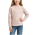 thumbnail image 6 of YUANxueke Boys Cotton Tee Shirts Casual Long Sleeve Crewneck Basic Solid Color Soft Comfy T-shirts for 4-16 Years, 6 of 8