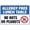 Warning Sign 4, variant on All Visitors Must Report to The Weighbridge Aluminum Sign 8"x12" - Reflective Waterproof Weatherproof Fade Resistant, Visitor Weighbridge Sign