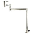 thumbnail image 6 of Pemberly Row Polished Stainless Steel Retractable Pot Filler Faucet, 6 of 6