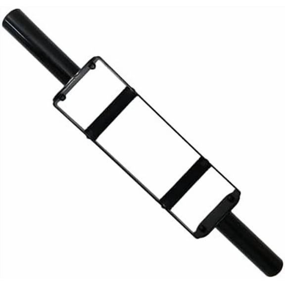 Olympic Tricep Bar Home Gym Weightlifting for Strength Training with Rubber Grips，for Deadlifts, Squats, Shrugs