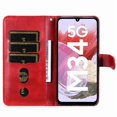 thumbnail image 4 of Estuche de Cuero PU con Cierre para Samsung Galaxy M34 5G , Funda Protectora con Billetera y Correa, 4 of 6