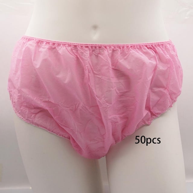 50 piezas de desechables, prácticas, higiénicas, suaves, no tejidas, ropa interior para shamjiam Bragas desechables
