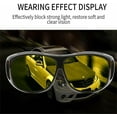 thumbnail image 2 of XIOP Night Vision Driving Glasses Fit Over Glasses for Men Women, Anti Glare Polarized Nighttime Glasses HD Yellow Lens, Driving Sunglasses with Glare Cut Technology-0906, 2 of 7