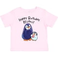 thumbnail image 3 of Inktastic Happy Birthday, Mimi- Cute Penguins Boys or Girls Toddler T-Shirt, 3 of 5