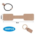thumbnail image 2 of Etiqueta en blanco de la joyería Etiquetas de precio Collar Anillo Etiquetas de la joyería Etiquetas engomadas de papel Forma redonda, 2 of 6