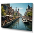 thumbnail image 2 of Designart "Germany Waterfront beauty City II" Cityscapes Canvas Wall Art, 2 of 5