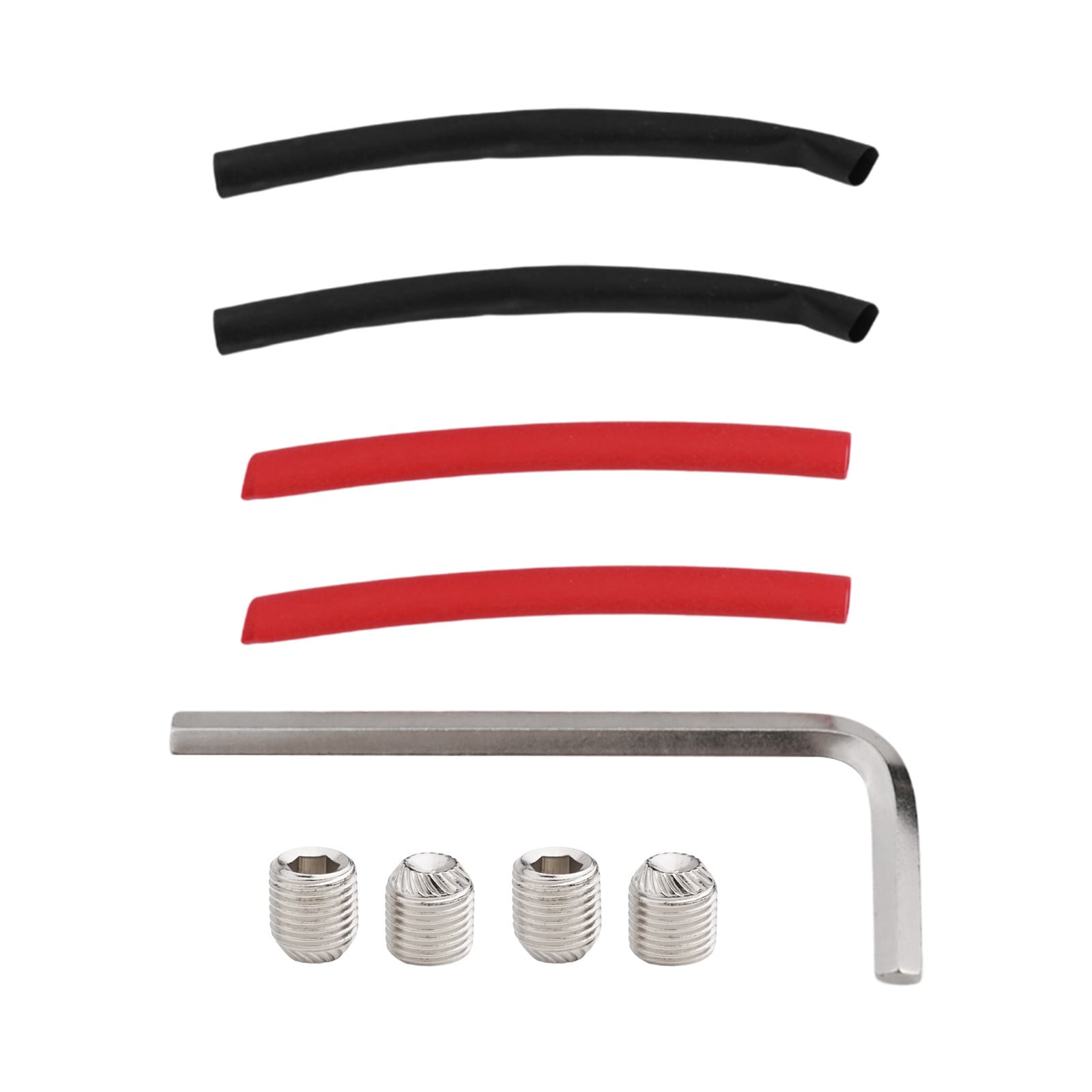4Pcs 0 Gauge Wire Splice Connectors with Heat Shrink 0 Gauge Battery Cable Coupler Brass Car Stereo Power Wire Coupler Terminals