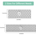 thumbnail image 4 of Kitchen Sink Splash Guard Faucet Mat 24" X 5.5" Geometry Absorbent Fast Drying Mat Faucet Draining Mat Sink Splash Guard Behind Faucet Drip Catcher for Kitchen Bathroom, 4 of 5