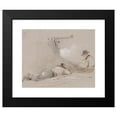 thumbnail image 2 of George Bryant Campion 24x20 Black Modern Framed Museum Art Print Titled - Mending Nets (1840-65), 2 of 5