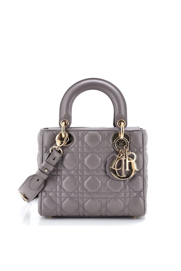 Pre-Owned My ABCDior Lady Dior Bag Cannage Quilt Lambskin By Rebag