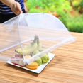thumbnail image 4 of Cubierta de malla emergente para alimentos, protector de alimentos plegable para picnics al aire libre, barbacoas, cubierta de picnic reutilizable para exteriores con malla de fácil limpieza, red de, 4 of 5