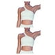 thumbnail image 2 of Eigraketly Trajes de ejercicio de 2 piezas Pantalones cortos amigables con la piel con tops cortos de un hombro Type5 NO5, 2 of 6