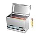 thumbnail image 3 of Creproly Stainless Steel Pencil Dispenser/Pen Holder for Classroom Home Restaurant for Bulk Pencils Storage/Unwrapped Drinking Straws Storage (Silver), 3 of 4