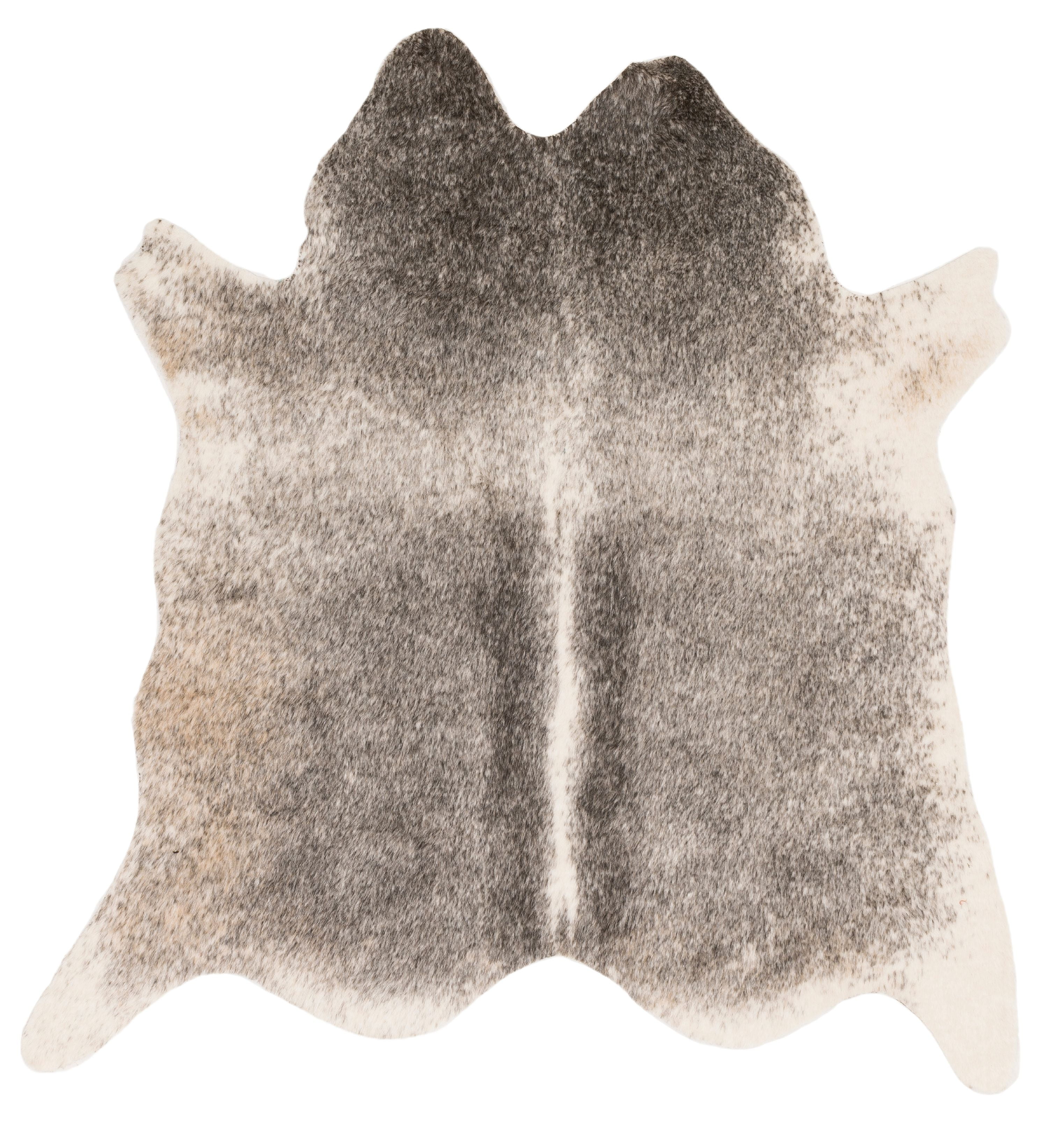 Loloi II Grand Canyon Faux Cowhide Grey / Ivory Area Rug