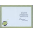 thumbnail image 2 of Designer Greetings Green Grad Cap on Blue Circle Graduation Congratulations Card for Son, 2 of 2