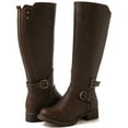 thumbnail image 1 of GLOBALWIN Women's 21YY10 Brown Knee High Fashion Boots 5.5M, 1 of 8