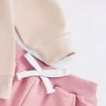 thumbnail image 6 of Leey-World Toddler Baby Girl Fall Outfit Long Sleeve Letter Print Sweatshirt Pants Set Infant Clothes 6 12 18 24 Months 2T 3T(Red,12-18 Months ), 6 of 7