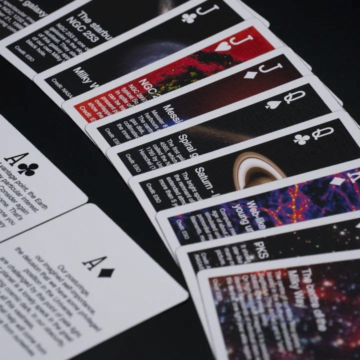 ASTRONOMY PLAYING CARDS by Yangaanyauhei