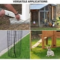 thumbnail image 4 of 24'' x 100' 1/2inch Hardware Cloth 16 Gauge Black Vinyl Coated Welded Fence Mesh for Home and Garden Fence and Home Improvement Project, 4 of 7