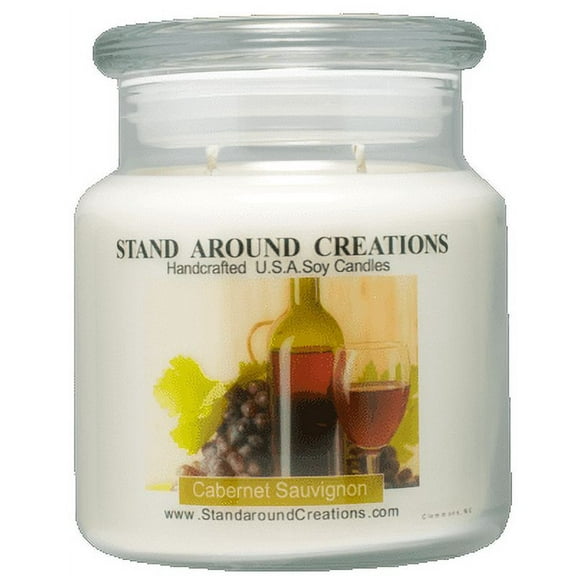 CABERNET SAUVIGNON APOTHECARY 16-OZ. ALL NATURAL SOY CANDLE