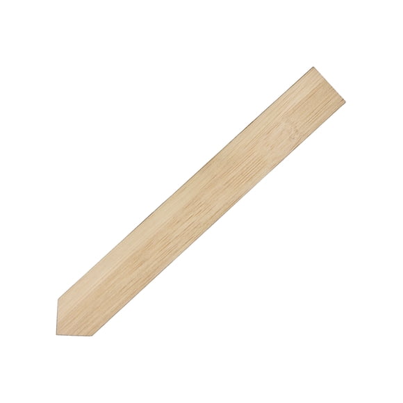 Unique Bargains 15x2cm Bamboo Plant Label Stakes Sign Wooden Garden Tags 50 packs