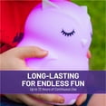 thumbnail image 5 of LumiPets Nursery Nightlight: Owl-Shaped Baby Nightlight - Rechargeable with Remote, 5 of 9