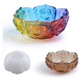 thumbnail image 4 of 2PCS Flower Tray Resin Mold,Lotus Bowl Silicone Mold for Epoxy Resin Casting, Resin Concrete Mold for DIY Jewelry Holder, 4 of 5