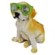 thumbnail image 2 of Estatua de perro con energía solar y luz LED para exteriores | Decoración de jardín impermeable para patio, jardín y camino | Figura de animal de resina con encendido y apagado automático, 2 of 3