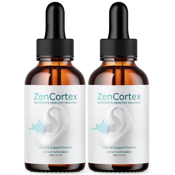 Zen Cortex Advanced Formula Drops Natural Support Supplement ZenCortex 60 Servings