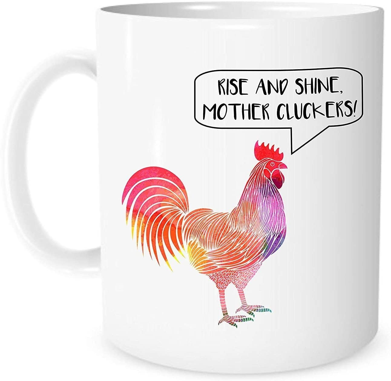 Birthday Greeting Card RISE & SHINE Rooster Happy Birthday DONT MISS A MINUTE